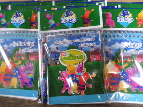 Bloquinho de Anotação Backyardigans