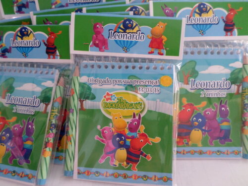Bloquinho de Anotação Backyardigans
