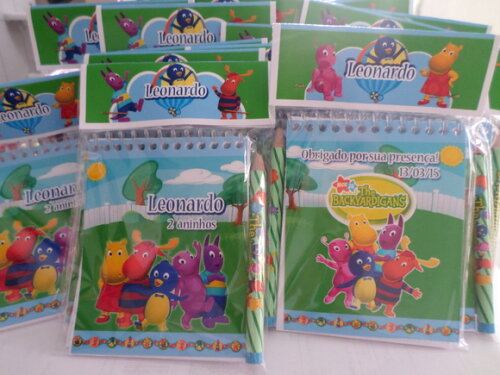 Bloquinho de Anotação Backyardigans