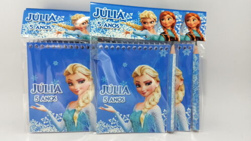 Bloquinho de Anotações Frozen