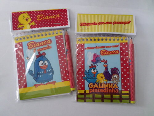 Bloquinho Galinha Pintadinha
