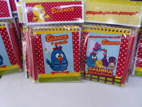 Bloquinho Galinha Pintadinha