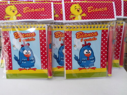 Bloquinho Galinha Pintadinha
