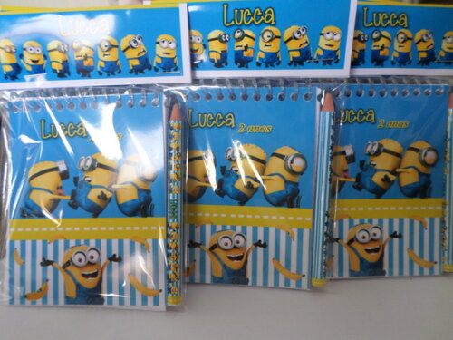 Bloquinho Minions