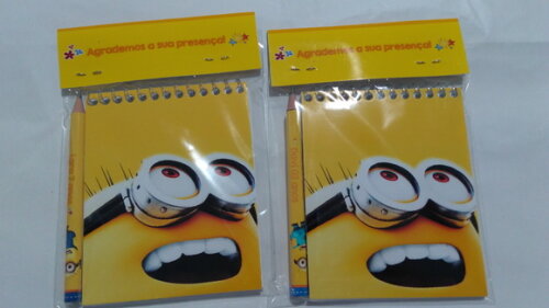 Bloquinho Minions Personalizado