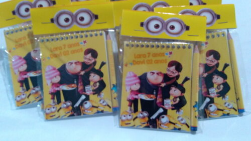 Bloquinho Minions Personalizado