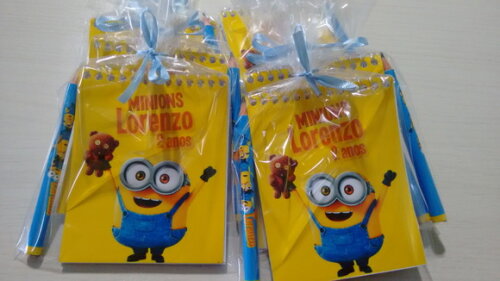 Bloquinho Minions Personalizado