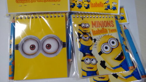 Bloquinho Minions Personalizado