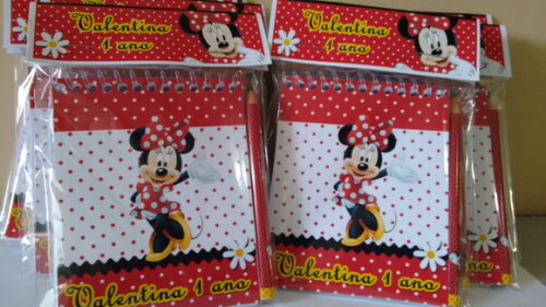 Bloquinho Minnie Personalizado