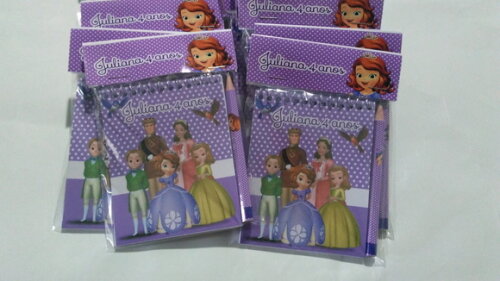 Bloquinho Princesinha Sofia