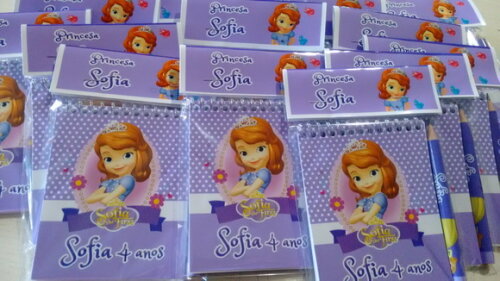 Bloquinho Princesinha Sofia