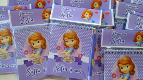 Bloquinho Princesinha Sofia