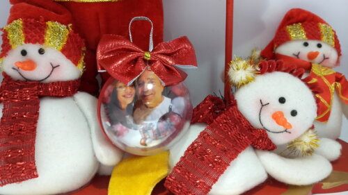 Bolinha de Natal Personalizada