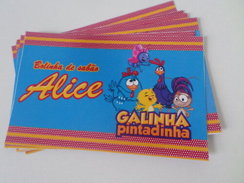 Bolinha de Sabão Galinha Pintadinha