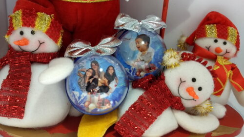 Bolinhas de Natal Personalizadas