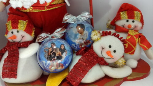Bolinhas de Natal Personalizadas