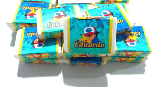 Borracha Personalizada Pokemon