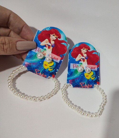 Brinco com Pulseira Pérola Personalizado