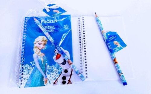 Caderno de Desenho Frozen
