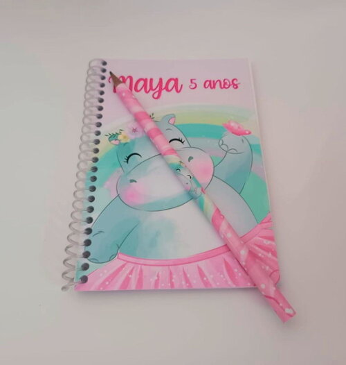 Caderno de Desenho sem Pauta Personalizado