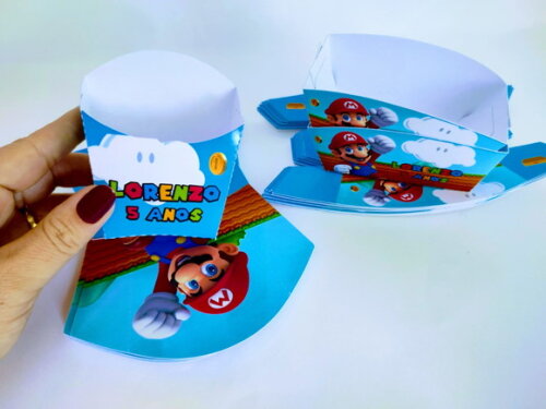 Caixa Batata e Mini Dog Personalizada