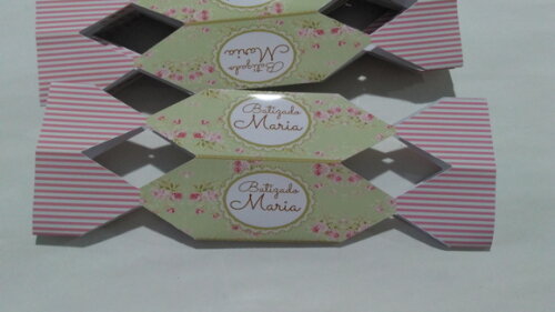 Caixa de Bala Personalizada Jardim