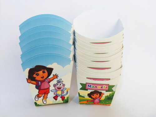 Caixa de Batata Personalizada Dora
