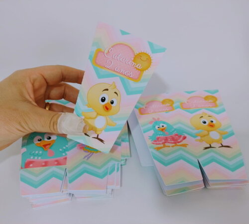 Caixa de Pipoca Personalizada Galinha Pintadinha