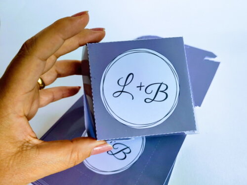 Caixa Hambúrguer Personalizada