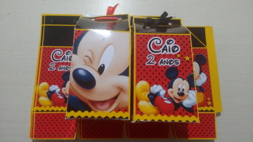 Caixa Milk Mickey