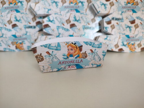 Caixa Mini Dog Personalizada Alice no Pais das Maravilhas