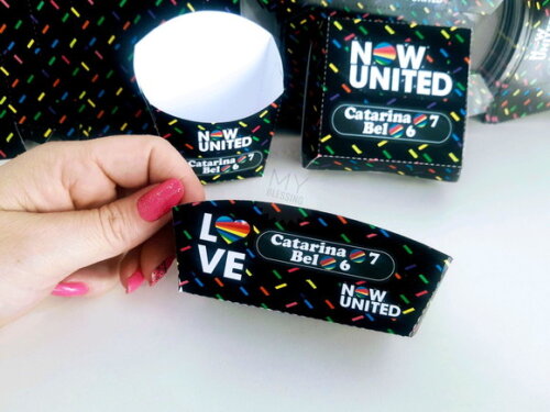 Caixa para Mini Hot Dog Now United