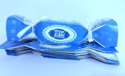 Caixa Personalizada para Bala Frozen