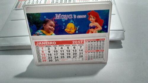 Calendario De Mesa da pequena sereia