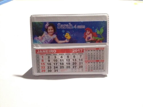 Calendario De Mesa da pequena sereia