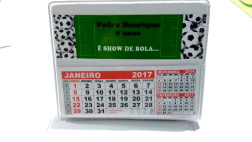 Calendario De Mesa de futebol