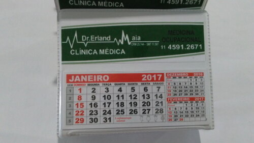 Calendario de mesa empresa
