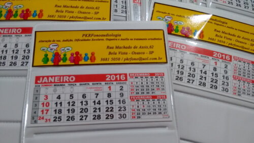 Calendario de mesa empresa