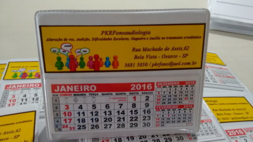 Calendario de mesa empresa