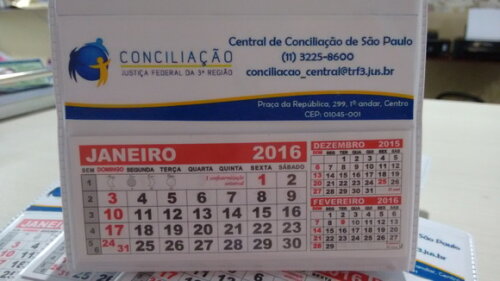 Calendario de mesa empresa