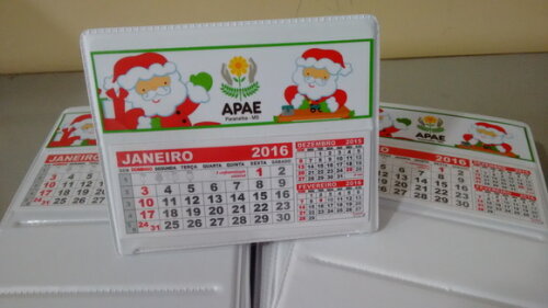 Calendario de mesa empresa natal