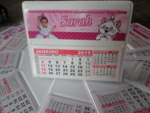Calendario de mesa gata marie