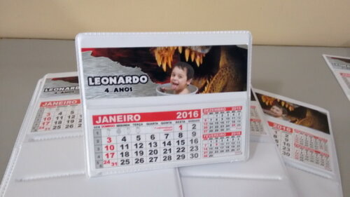Calendario de mesa jurassic park