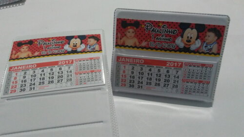 Calendario de mesa mickey