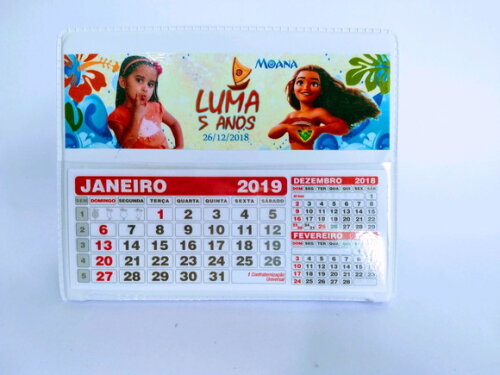 Calendario de Mesa Moana