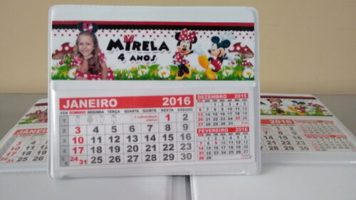 Calendario de mesa minnie