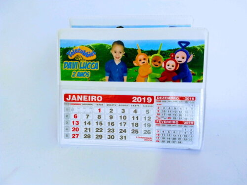 Calendario de mesa personalizado