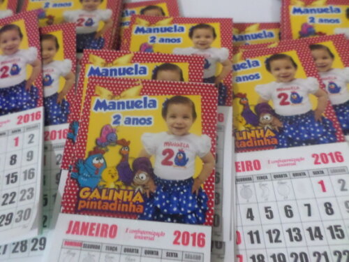 calendario galinha pintadinha