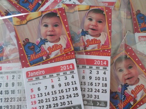 calendario galinha pintadinha