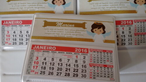 Calendariode mesa batizado